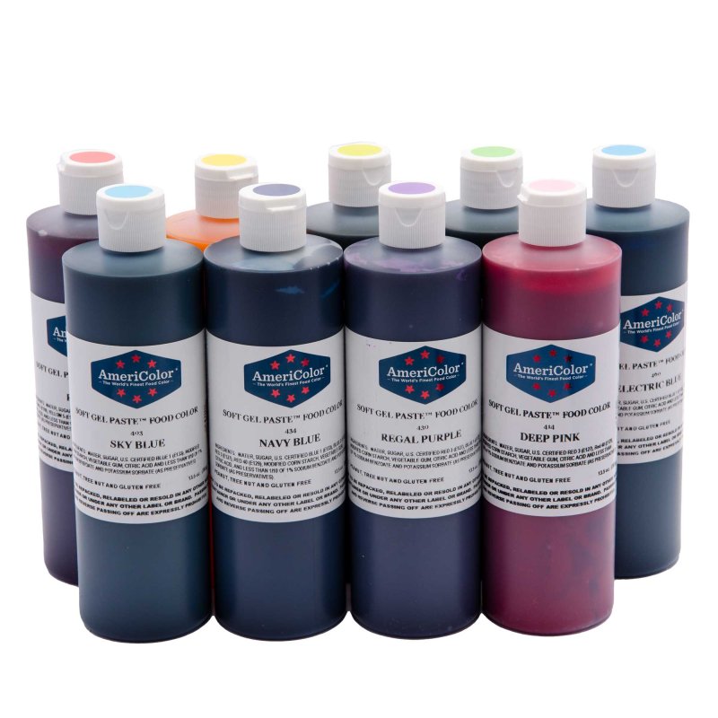 Americolor Soft Gel Paste Food Color, 4.5-Ounce, Tulip Red