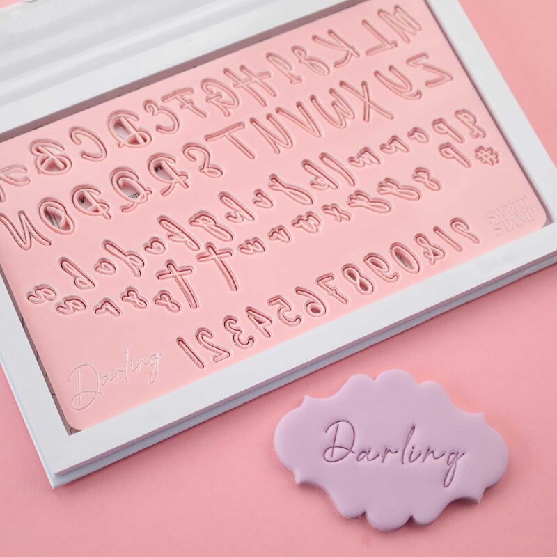 Sweet Stamp x Amy Jane Darling Font Multi Set (Uppercase, Lowercase