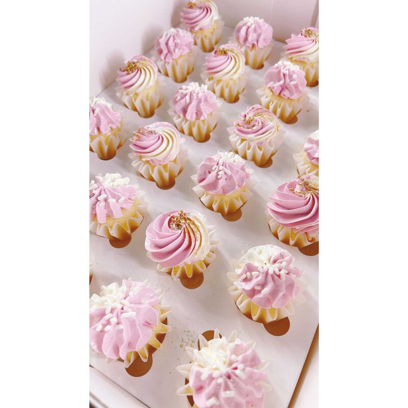 More Mini Cuppies - Mini Parchment Cupcake Baking Cups - White ...