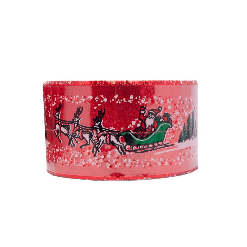 Christmas Cake Frill  Santa's Sleigh  Red  Lollipop Cake Supplies