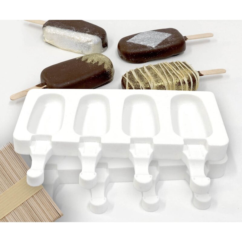 Preparing buttercream frosting (i used a recipe from bbc food); Loyal Silicone Popsicle Ice Cream Moulds 8 Cavities Lollipop Cake Supplies
