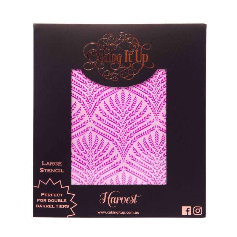Caking It Up - Stencil - Harvest | Lollipop Cake Supplies