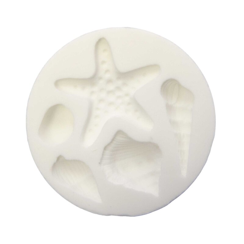 Starfish And Sea Shells Mould By FPC Sugarcraft