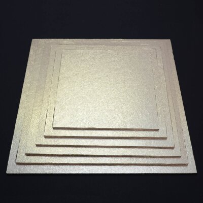 4mm Masonite Square Cake Boards | Drum Boards | Silver | Lollipop Cake