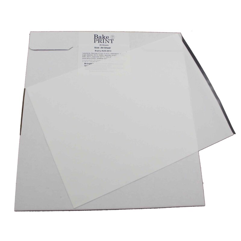 edible icing sheet a4 thick thin sheets edible images icing sheet