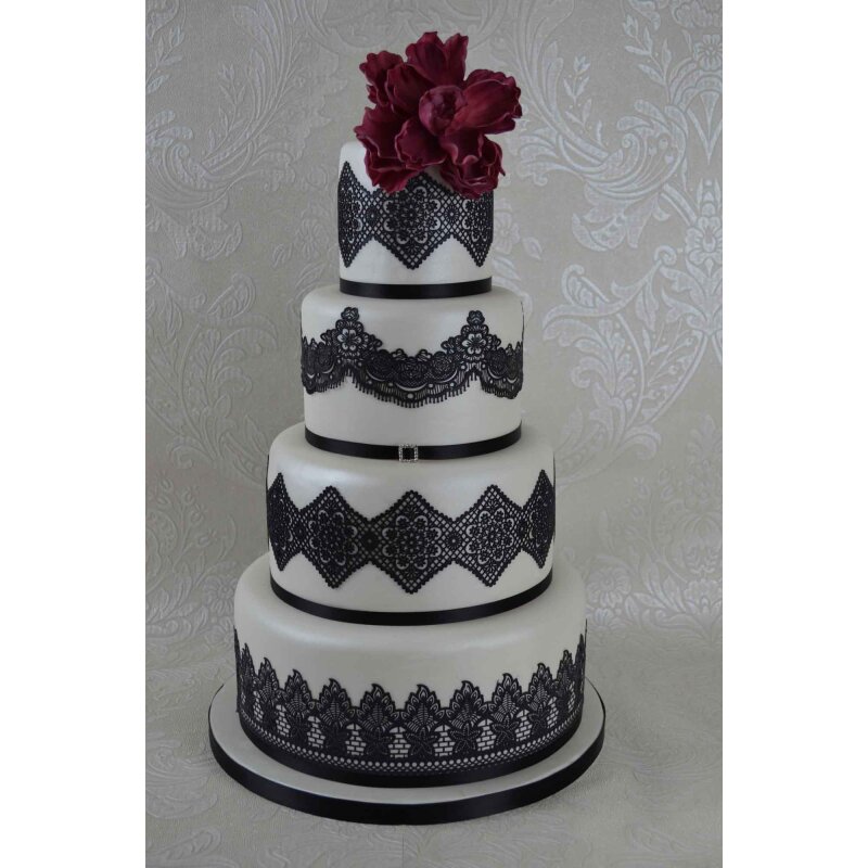 How To Make Cake Lace Sneak Peak Global Sugar Art Youtube