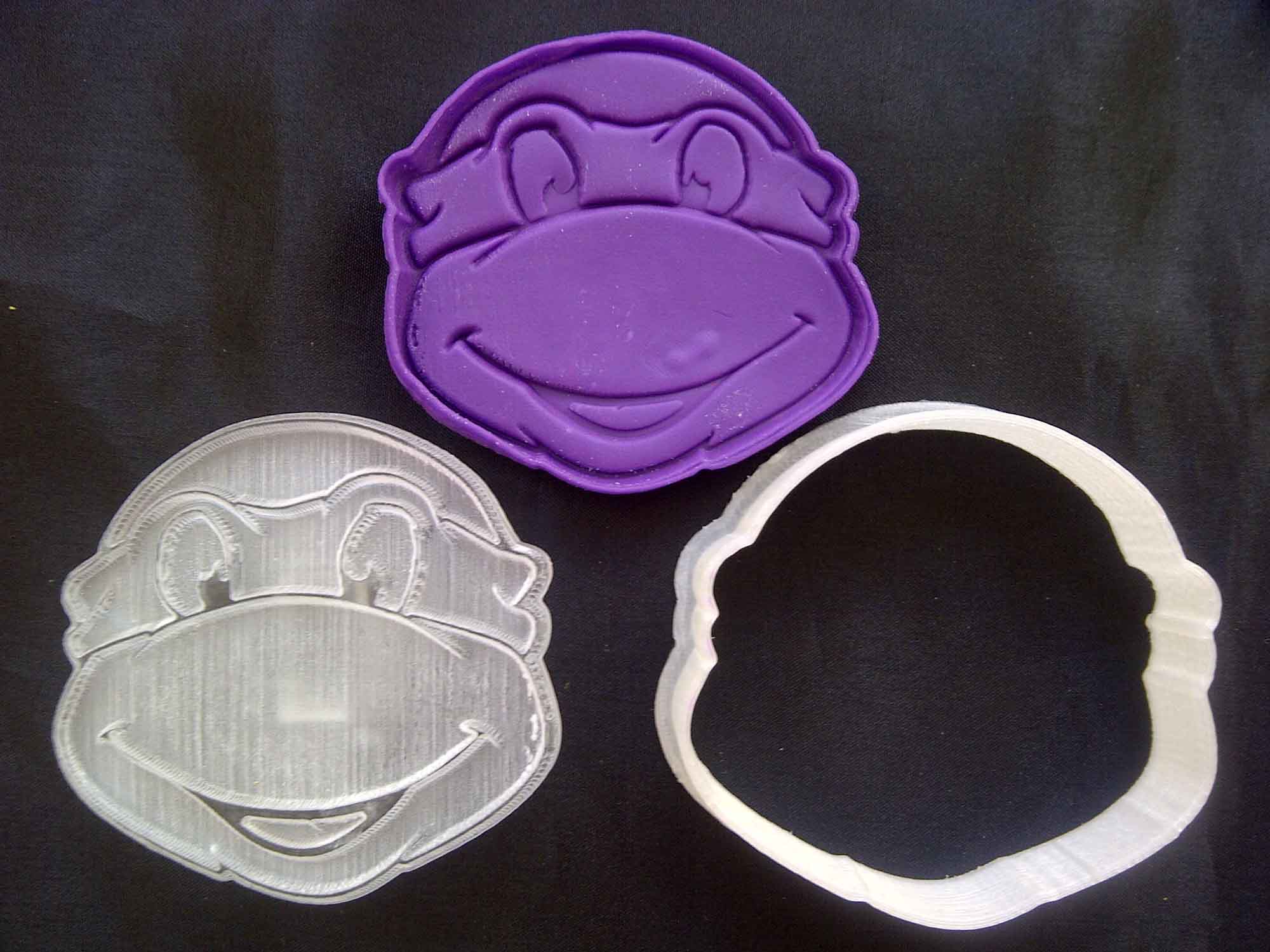 Ninja Turtle Plunger Cutter| Ninja Turtle Cookie Cutter | Lollipop Cake