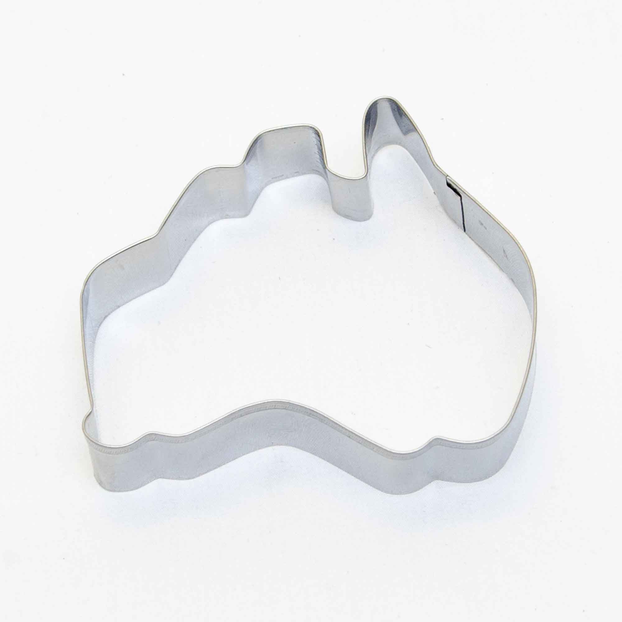 Map of Australia Stainless Steel Cookie Cutter Lollipop Cake Supplies