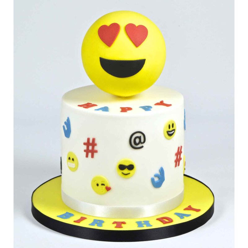 fmm emotions emoji tappit set lollipop cake supplies emoji sheet cake
