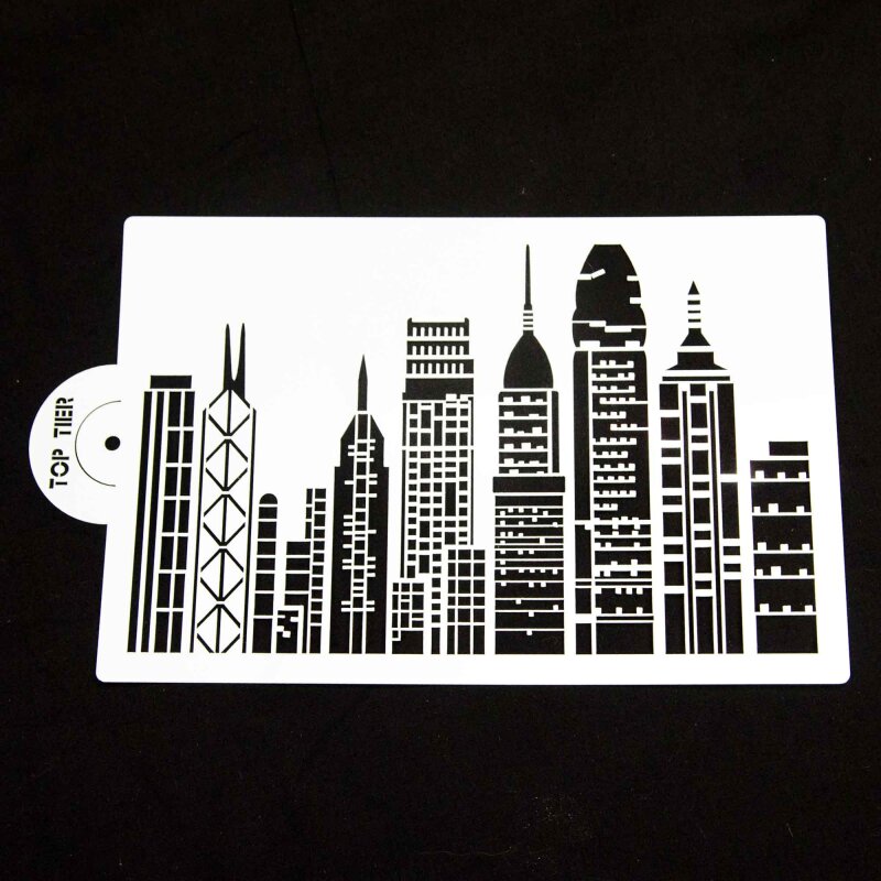 skyline-stencil