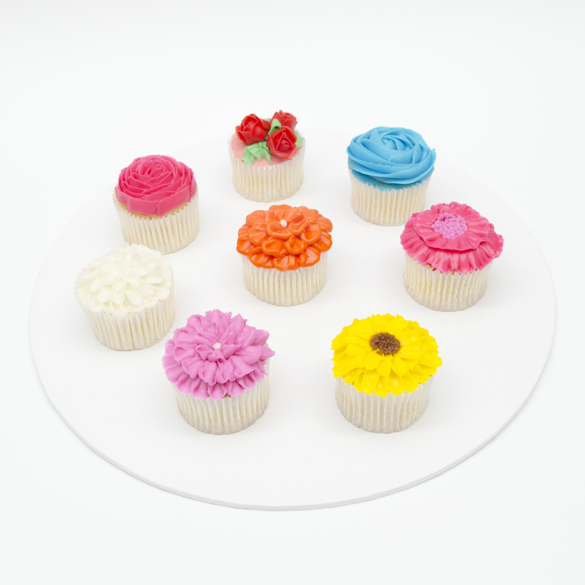 buttercream cupcake decorating class