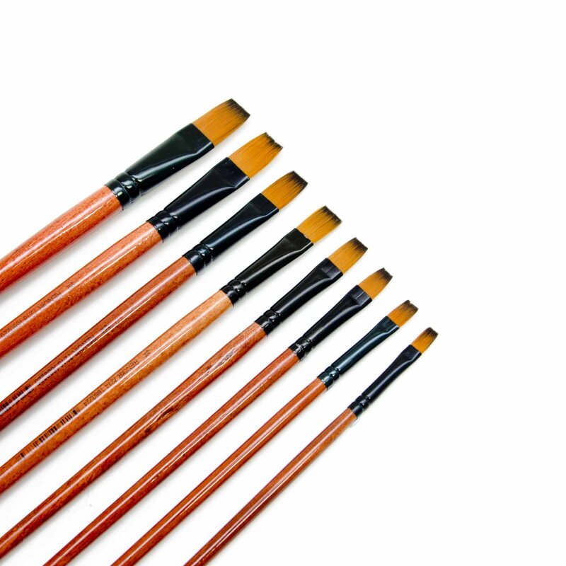 Flat Tip Dusting Brushes Fondant Dusting Brushes Lollipop Cake Supplies