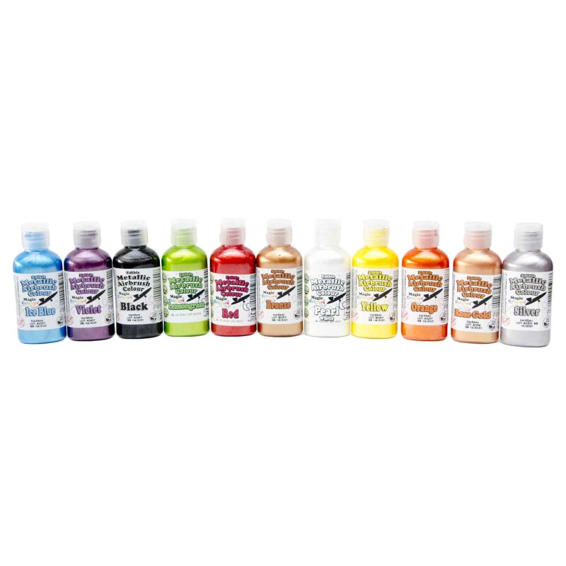Magic Colours - Edible Airbrush Colour - 55ml Metallic ...