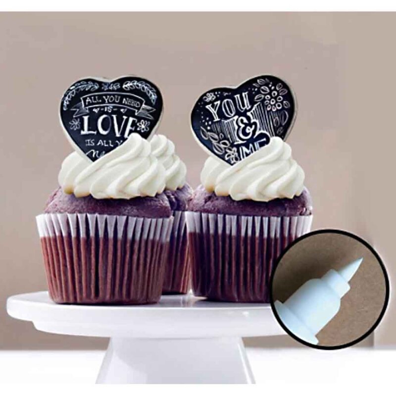 Sugar Crafty Edible Chalk Pen Lollipop Cake Supplies