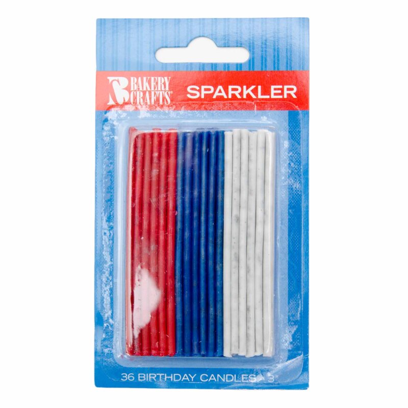 Sparkler Candles 3" High Pack of 36 Lollipop Cake Supplies