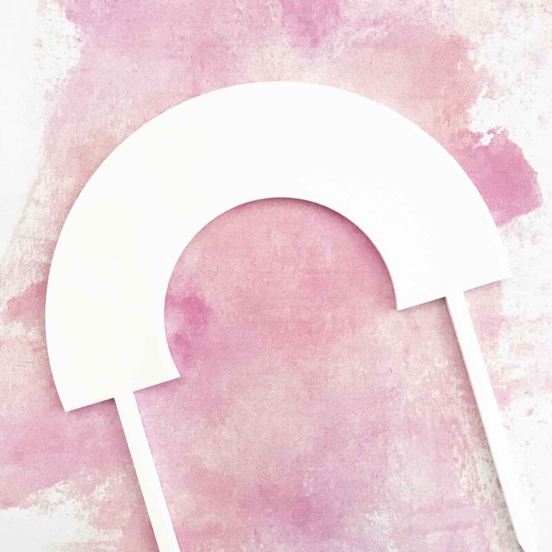 Diy Acrylic Cake Topper Rainbow Lollipop Cake Supplies