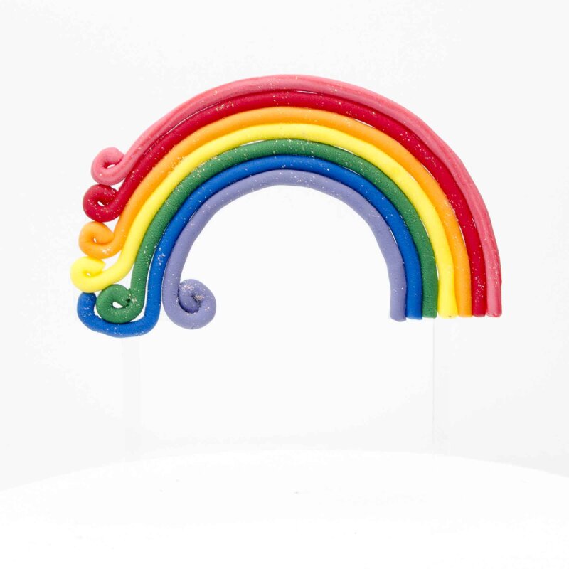 DIY Acrylic Cake Topper Rainbow Lollipop Cake Supplies