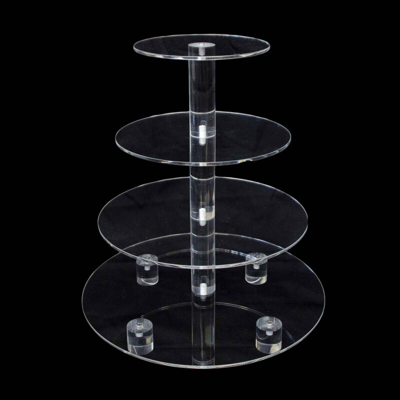 Acrylic tiered cake stand new arrivals