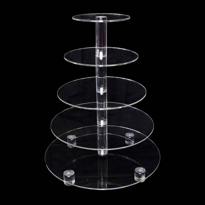 Acrylic tiered cake stand sale