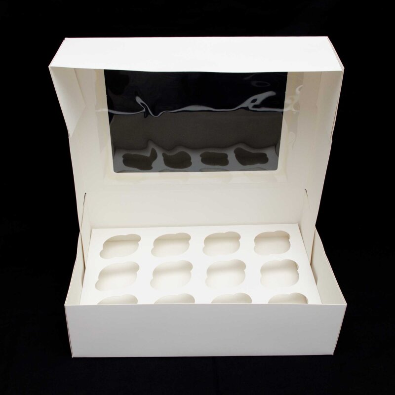 Regular Cupcake Box With Insert Regular Cupcake Box With Insert