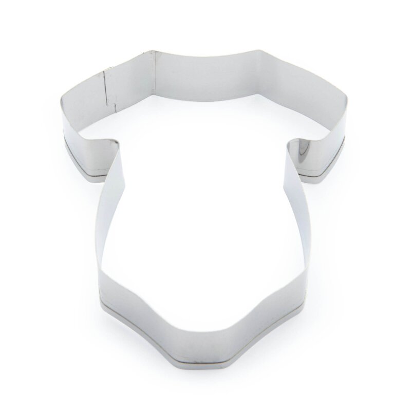 Baby Suit Or Romper Stainless Steel Cookie Cutter Lollipop Cake Supplies