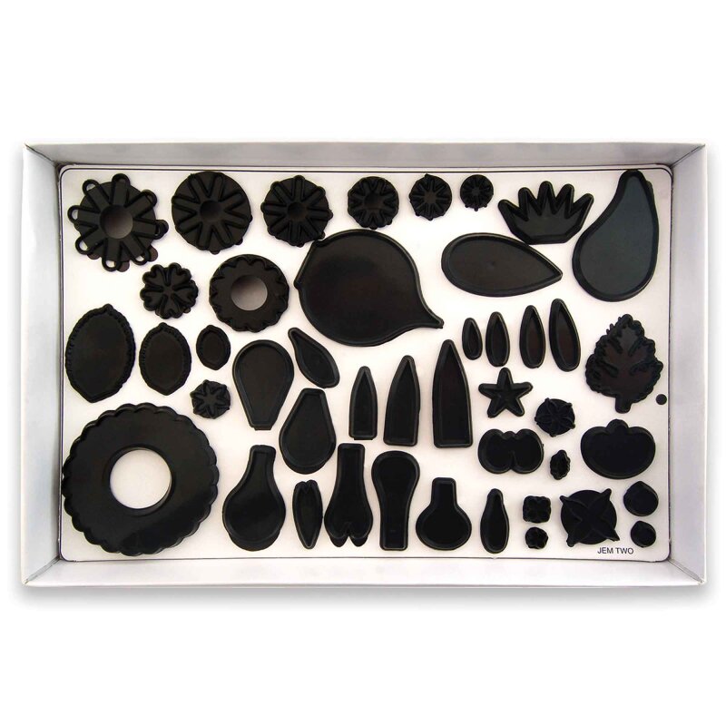 JEM Two Flower Cutter Set Set of 75 Lollipop Cake Supplies