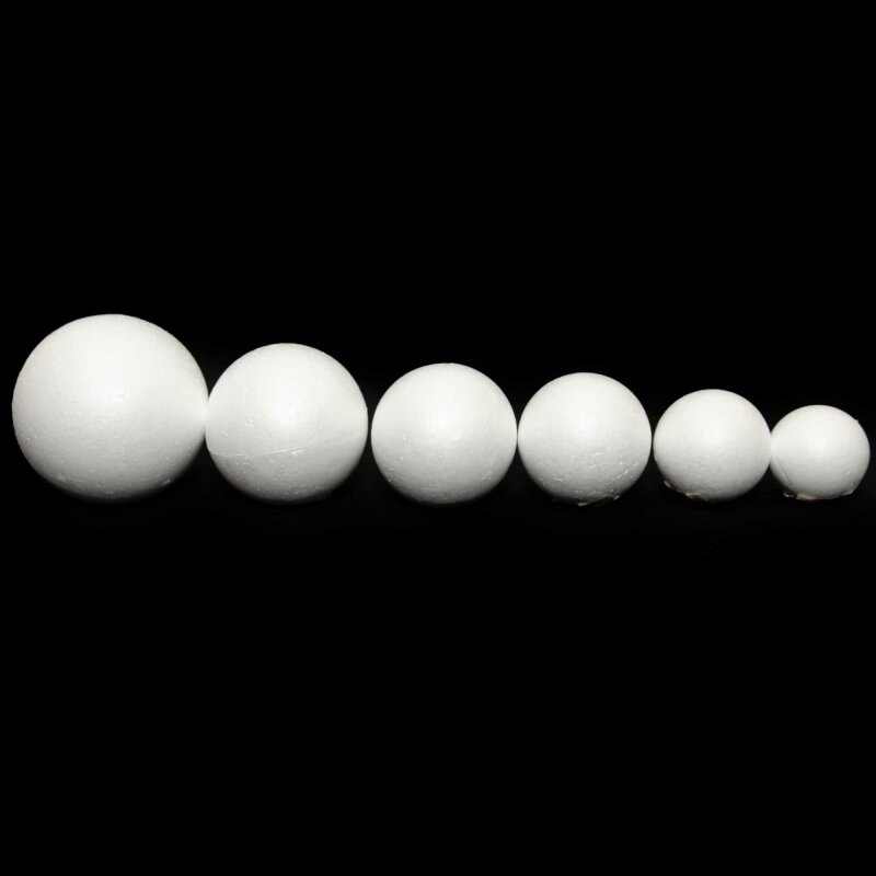 Polystyrene Foam Balls Multiple Sizes Lollipop Cake Supplies