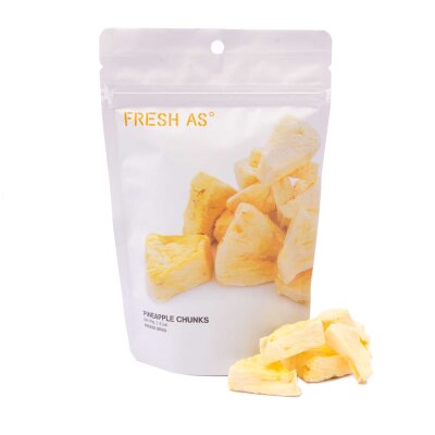 Fresh As - Freeze Dried Pineapple Chunks | Lollipop Cake Supplies