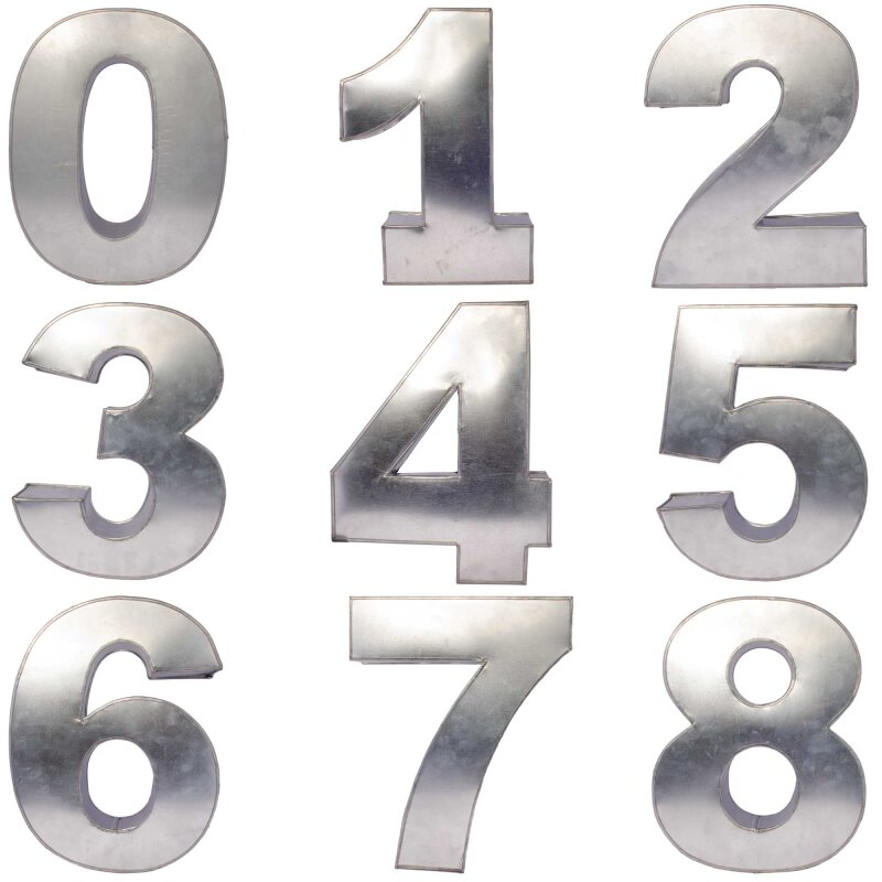 number 4 shaped cake pan