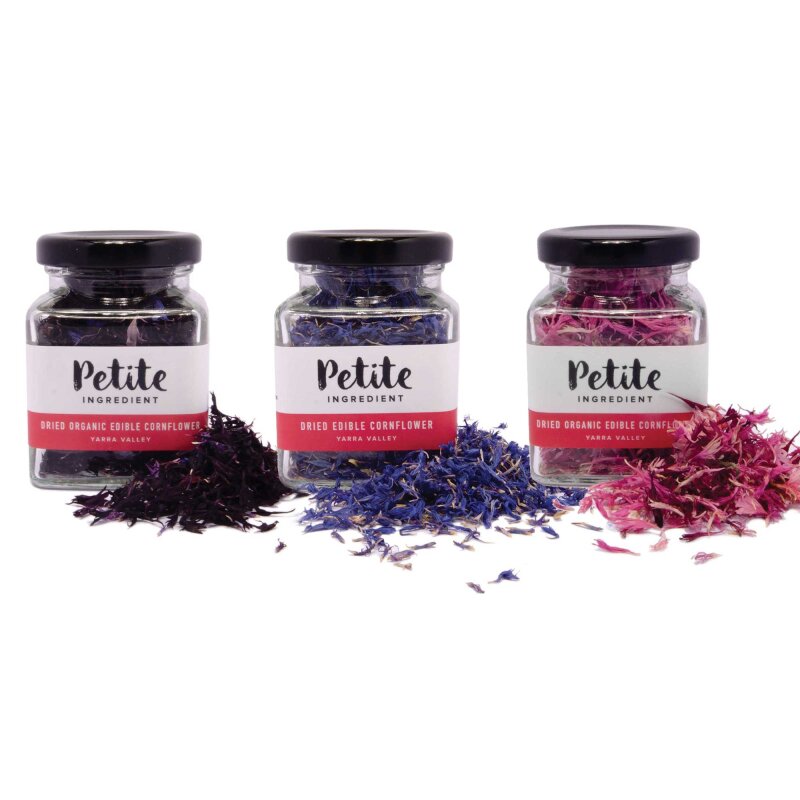 Petite Ingredient Dried Edible Cornflower Lollipop Cake Supplies