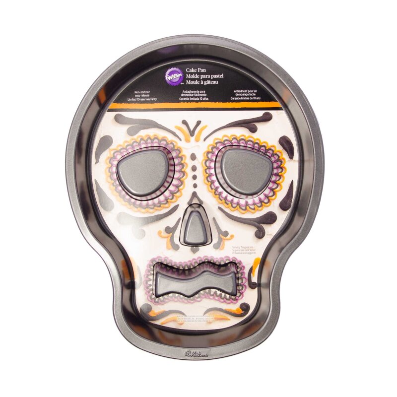 Wilton Skull Cake Pan Lollipop Cake Supplies
