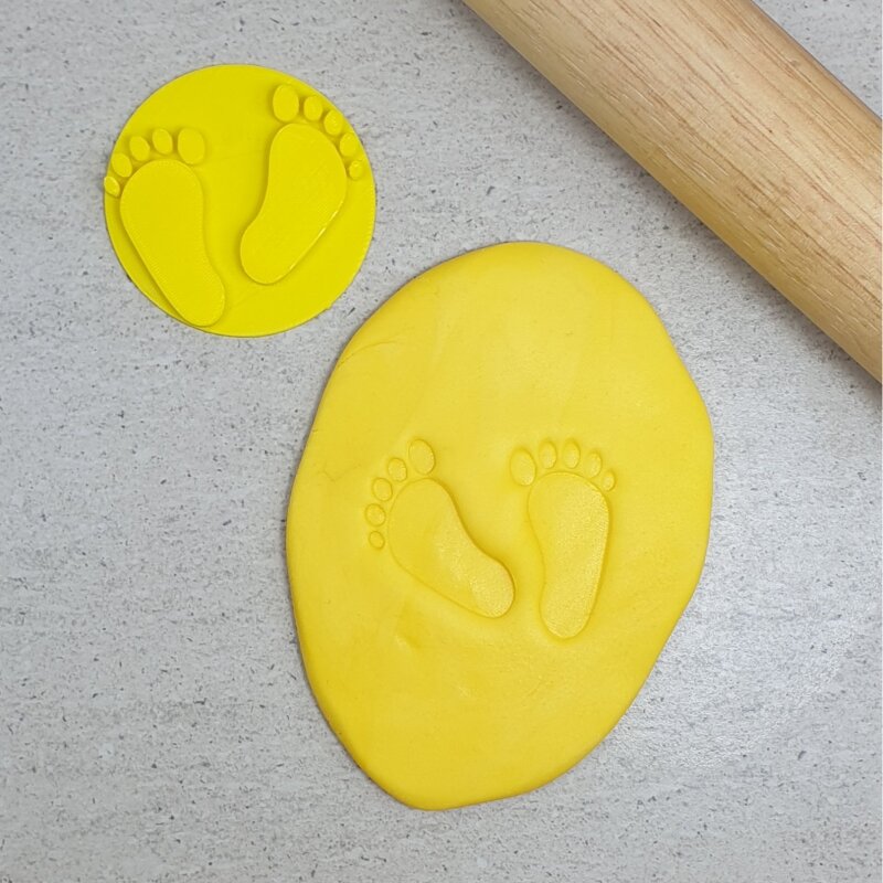 Custom Cookie Cutters Baby Feet Embosser Lollipop Cake Supplies