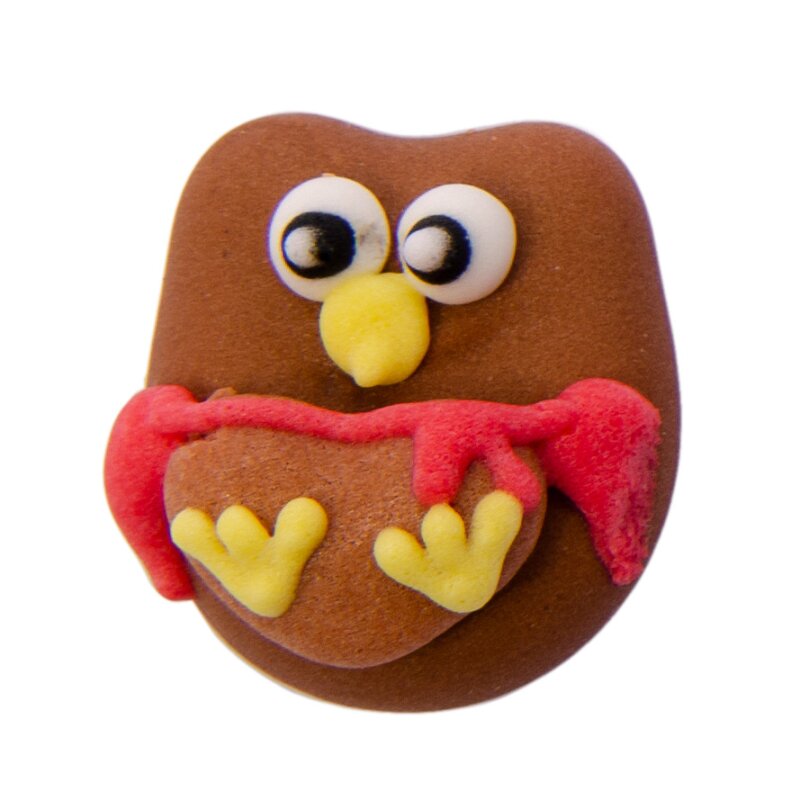 Christmas Sugar Decorations Owls Lollipop Cake Supplies